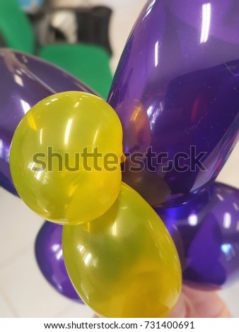 butterfly made with balloons sculpture art balloons