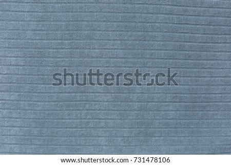 background texture. fabric Angora blue. knitted textured stripe