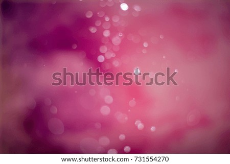 Pink Bokeh Background. The background with bokeh. Abstract texture. Color circles. Blurred.