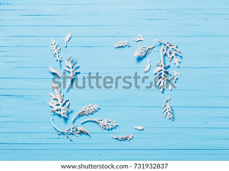 beautiful blue  Christmas background