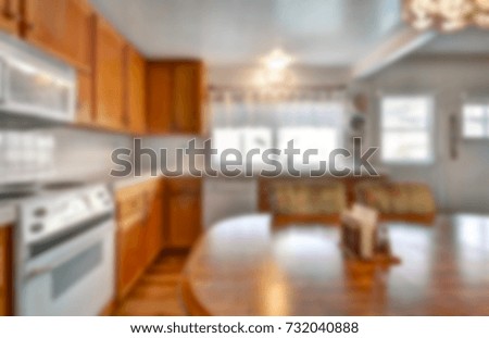 interior apartment abstract place view design background blur room