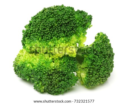 Boiled Broccoli ready for green salad