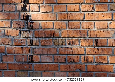 Red Brick Seamless Texture, outdoor