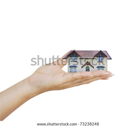 hand and icon house