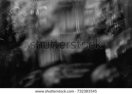Abstract blurred black and white background