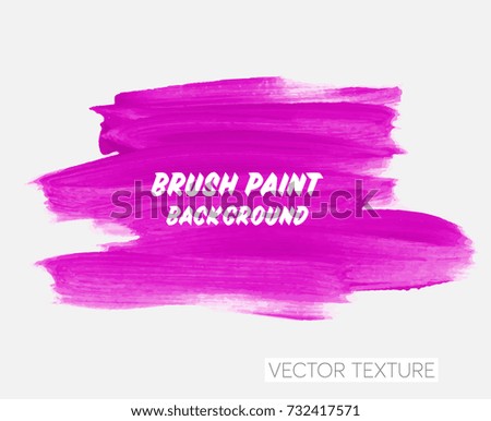 Logo brush painted watercolor abstract background design illustration vector. Perfect painted design for headline, logo and sale banner. 