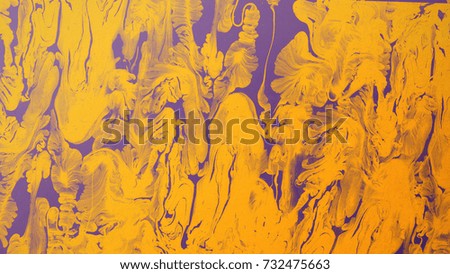 Marbled ink paint abstract background texture