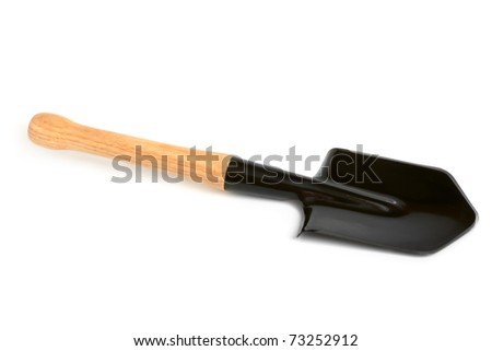 Digging tool on a white background