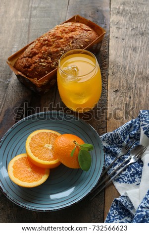 Orange juice Jugo de naranja