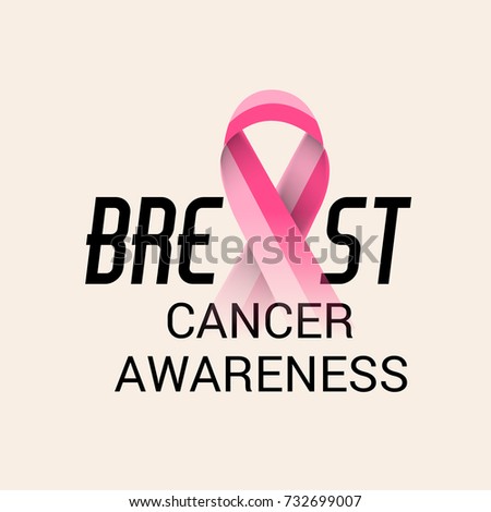 Vector illustration of a Banner for Breast cancer support.