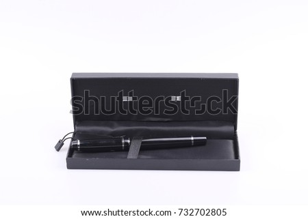 ballpoint pen in the box