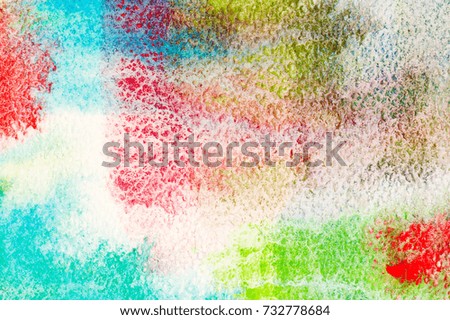 Gradation watercolor on paper abstract background.