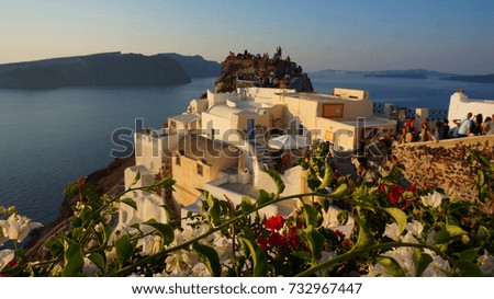 Photo from one of the most beautiful islands in the world, volcanic island of Santorini, Cyclades, Greece
