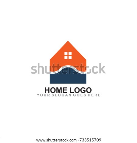 Home Logo Design Vector Illustration