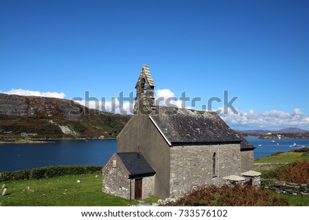 St Brendans Church built from 1717 West Cork Ireland
