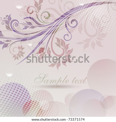 Elegantly background with pastel colors, eps10 format