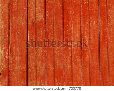 RED BARN BOARDS Royalty-Free Stock Photo #733770