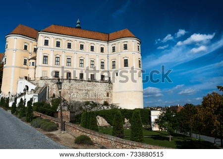 Mikulov Castle, Czech Republic, Europe