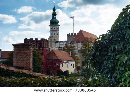 Mikulov Castle, Czech Republic, Europe