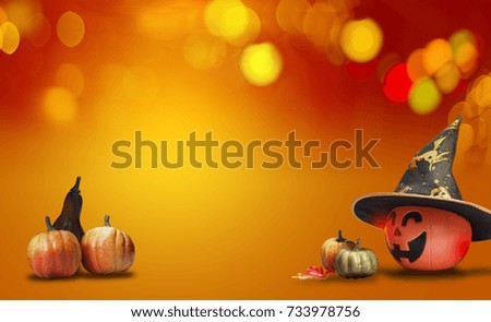Halloween party concept background
