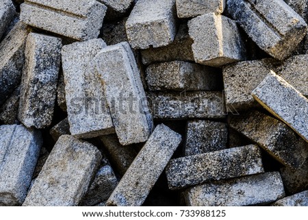 cement block for build building