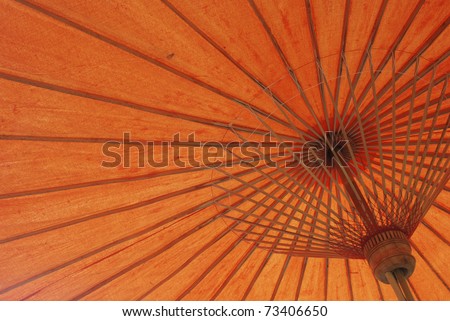 This picture is umbrella art at thailand