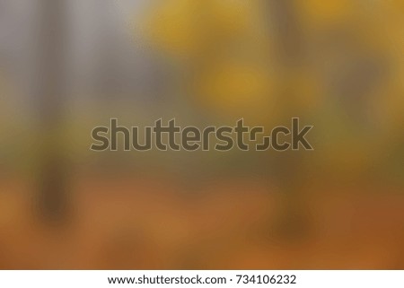 blurred abstract background - autumn landscape