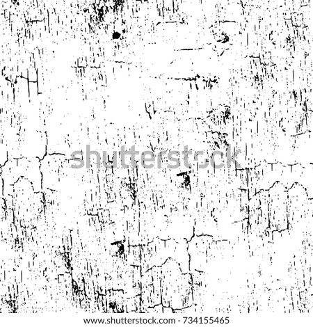 Grunge background black and white vector. Abstract monochrome seamless pattern