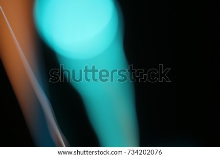 long exposure light abstract background