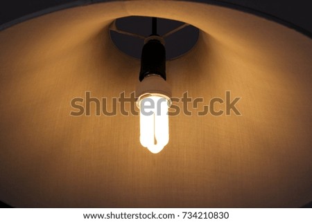 lamp hang on ceiling