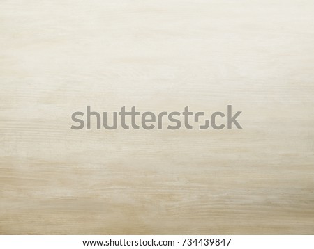 Subtle near white pickled warm tan wood board surface shows subtle grain fade to white
