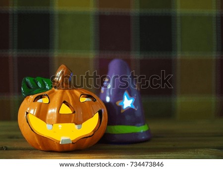 Halloween Day, Pumpkin doll, light
