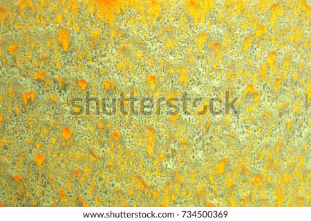 pattern of colorful granite wall ,yellow and green shade