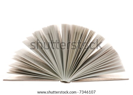 An image of open book