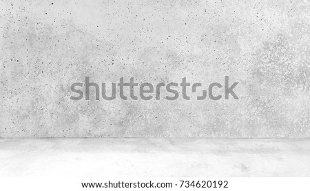 white concrete wall room