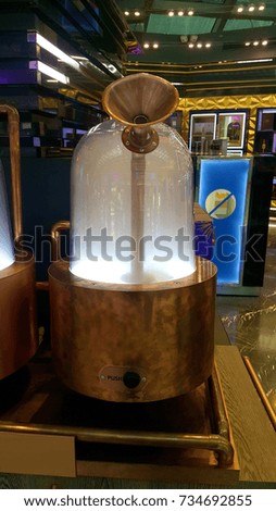 Smoke generator with aroma