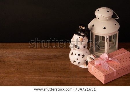 new year, holiday background, candlelight, celebration, christmas decorations, gift box