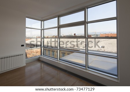 Empty Interior of Apartment house in Zagreb