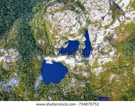 Norway Lakes Aerial
