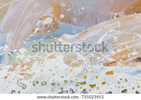 Oil painting abstract texture background. High resolution photo.