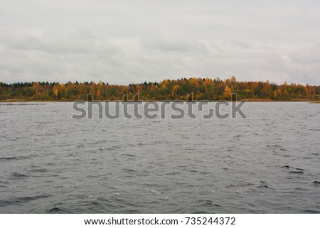 the mouth of the river KEMA, vytegorskiy district, Vologda oblast