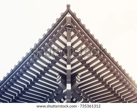 Japan traditional Roof Architecture details Japanese Shine