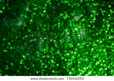 Bokeh and green blur background