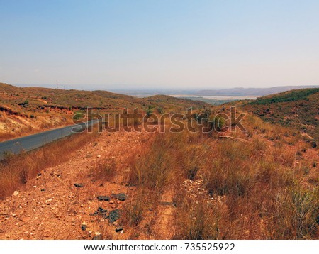 Panorama picture of beautiful madagascar                   