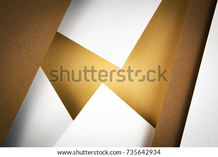 abstract background  composition with colored papers