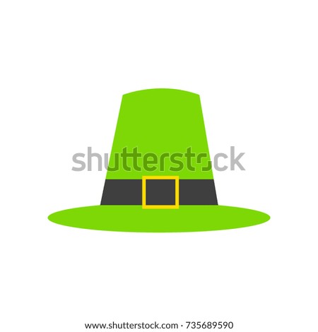 Thanksgiving Pilgrim's Green Hat