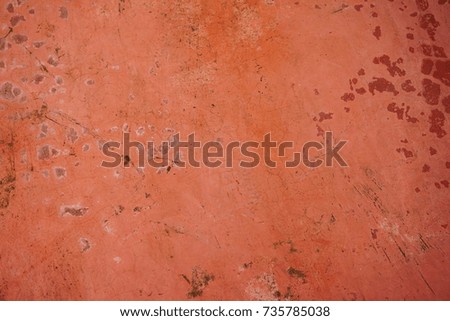 red color cement texture background
