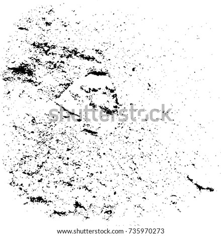 Vector grunge background black and white of abstract elements for print and design
