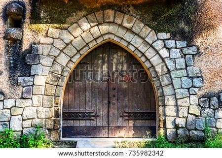 Royalty high quality free stock image of Church or chapel " Franciscaines Misionnaires de Marie " at Da Lat, Vietnam.