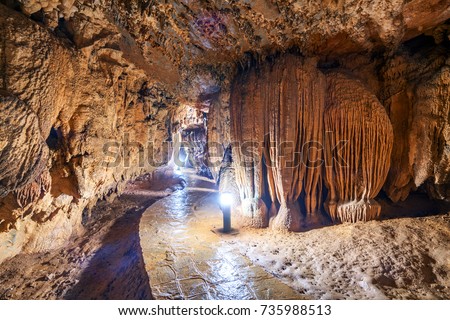 Royalty high quality free stock image of “ Nguom Ngao ‘ cave at Trung Khanh, Cao Bang, Vietnam